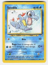 Pokemon TCG Totodile Neo Genesis 80/111 Common HP