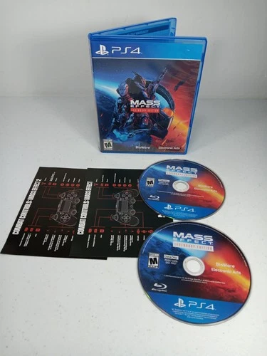 Mass Effect Legendary Edition (Sony PlayStation 4, 2021) Complete Tested