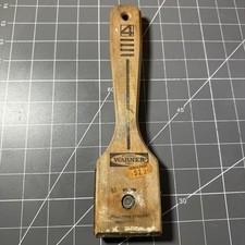 Vintage Warner USA Scraper 2-1/2” Inch Wooden Handle No. 702 Four Edge