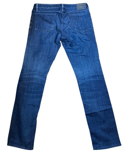 Bonobos The Jetsetter Jeans 35x36 Men’s Slim Fit Dark Blue Denim Stretch Casual - Picture 2 of 4