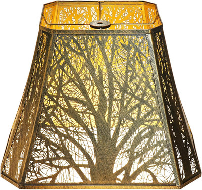 Bell Lampshades, Metal Large Lamp Shade (7+9)'' × (10.25+16) '' × 12.25'', Lamp Sha