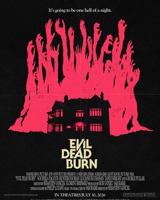 Evil Dead Burn Movie Poster - Horror Film Wall Art - July 10 2026