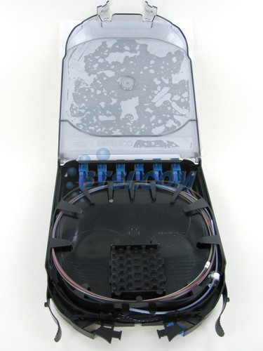 Corning CCH-CS12-A9-P00RE Splice Cassette, 12 F, LC Duplex OS2 *READ* ~STSI - Picture 4 of 6