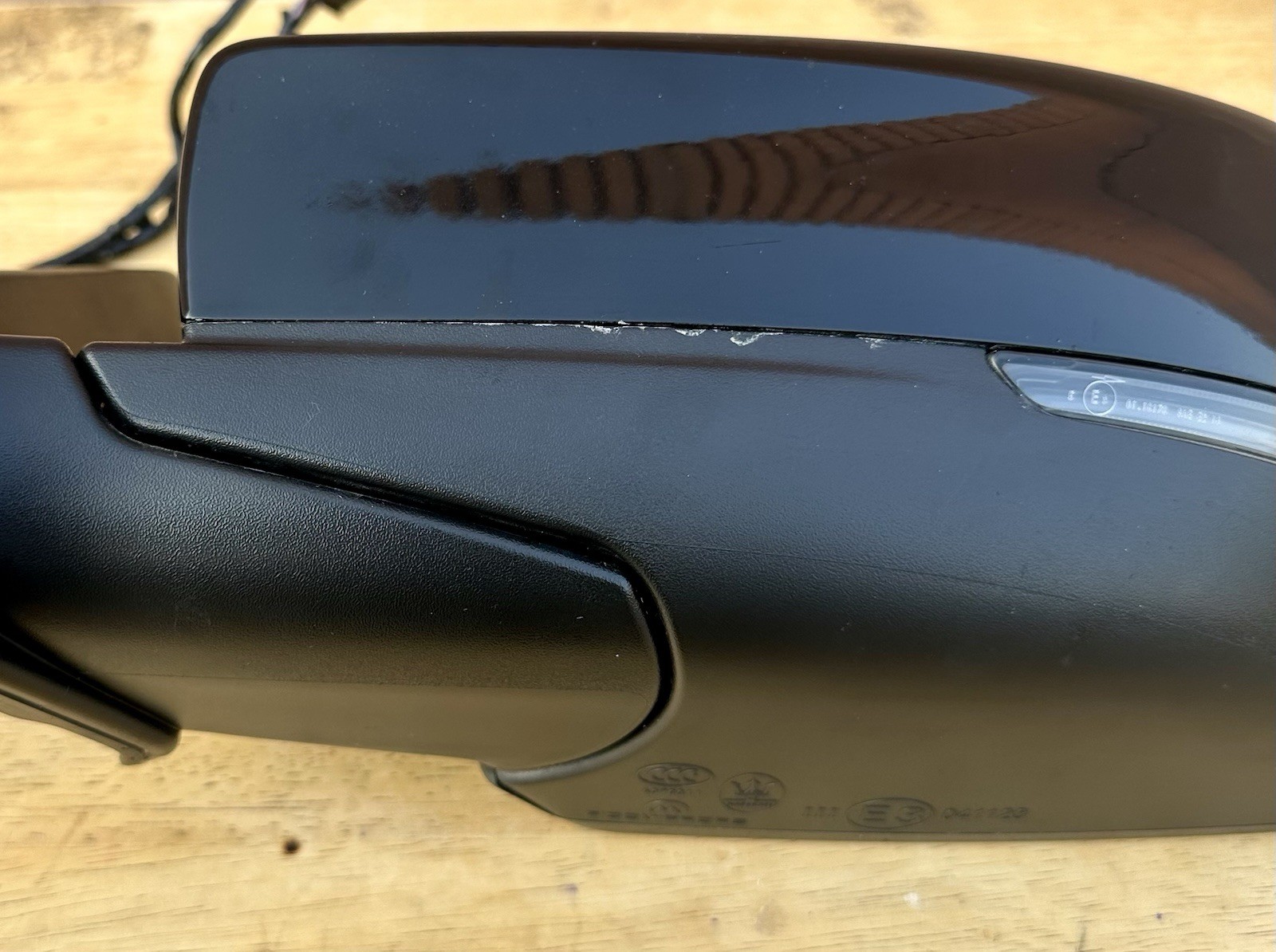 2017 Maserati Ghibli Right Passenger Side Mirror W Auto Dim Heated Black 15 Wire