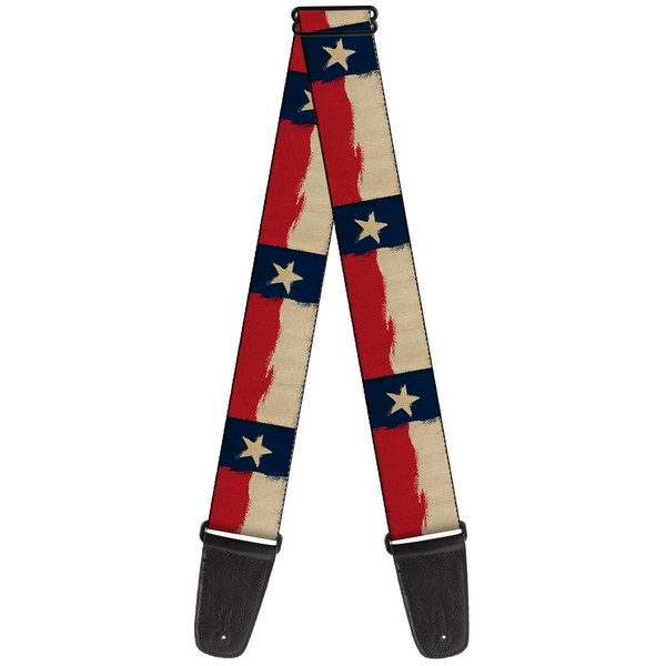 Guitar Strap - Texas Flag Distressed Painting (Us Import) Acc Neu-image