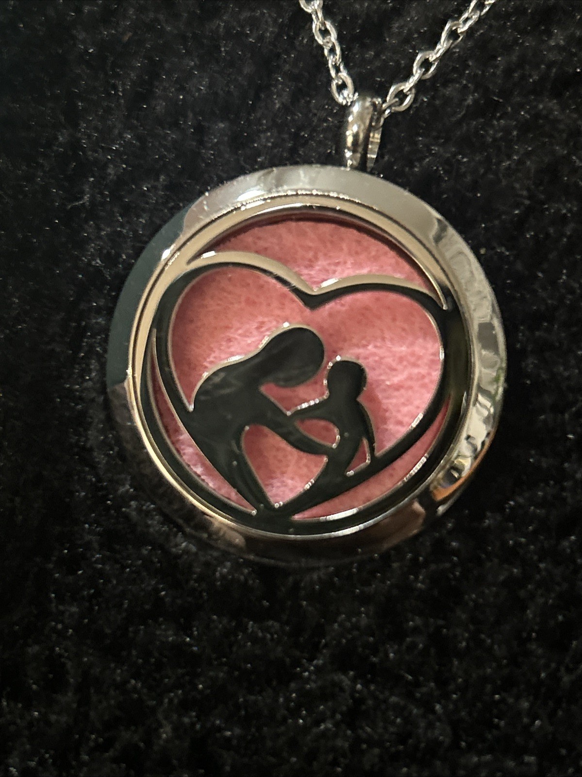 Mother/Child Pendant Aromatherapy Diffuser Necklace Pendant 