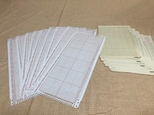 Pre-punched card set SK-280 Singer/Studio/Silverreed punch card knitting machine