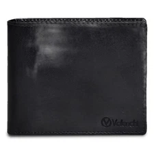 Genuine/Real Leather Bifold Wallet For Men - RFID Blocking/Protected Men's Sl...