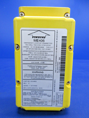 Artex ME406 Emergency Locator Transmitter P/N 453-6603 FOR PARTS (0426-736)