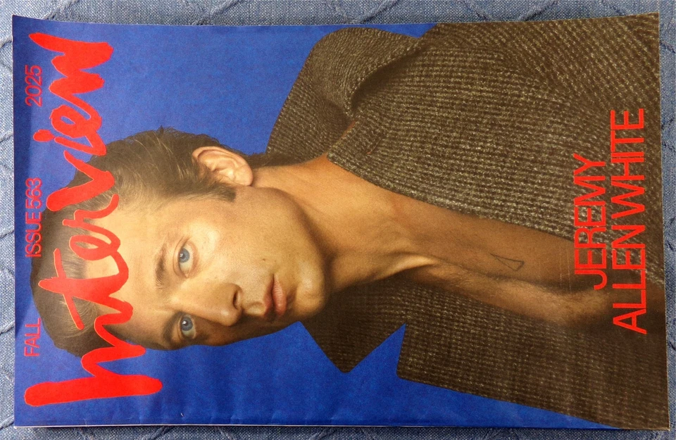 Interview Magazine 2025 4x Lot:  Portman, SZA, Carpenter, White #560/561/562/563 - Image 3 of 4