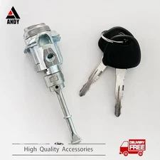 FOR 2016-21 HYUNDAI TUCSON FRONT DOOR LOCK CYLINDER KEYS LEFT 81970D3A00 NEW
