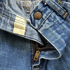 Vintage 60s Women's Wrangler Flared Jeans 26x27 True Vintage Prentice Zipper