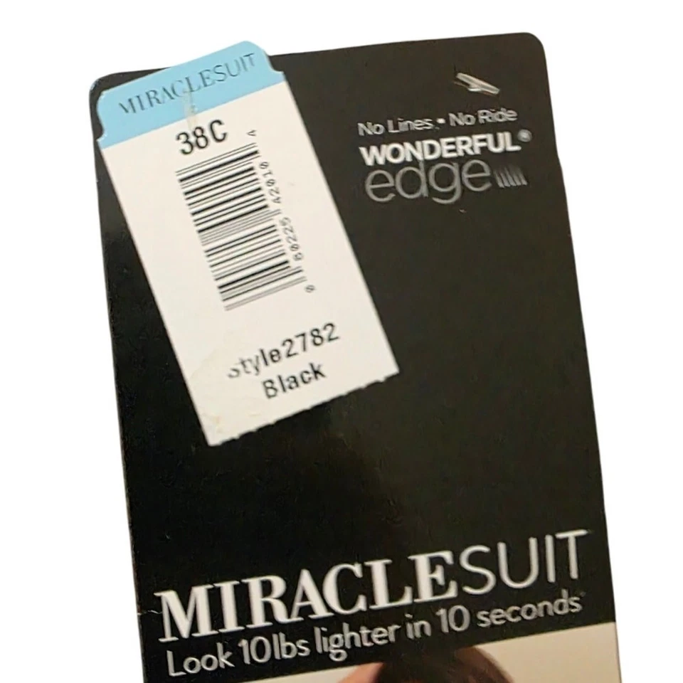 Miraclesuit Extra Firm Control Black Shaper, NWT, 38C - Image 4 of 4