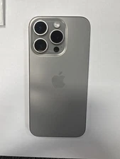 Apple iPhone 15 Pro- 128 GB Natural Titanium (Unlocked) *Please Read Description