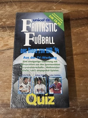 Fußball Quiz Fantastic VHS Jahrgang 1994 NEU eingeschweißt - Bild 1 von 3