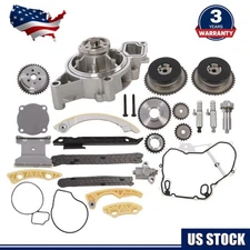 For GM Terrain Chevy Equinox 2.2L 2.4L Ecotec Timing Chain Kit with Water Pump