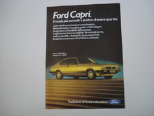 advertising Pubblicità 1979 FORD CAPRI S