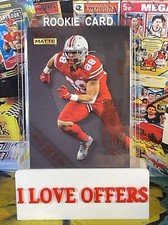 48/100 RED 2022 WILD CARD MATTE JEREMY RUCKERT ROOKIE #MB-59 OHIO JETS RARE 20. rookie card picture