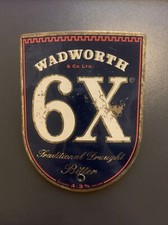 Wadworth 6X Zapfhahnschild Metallschild