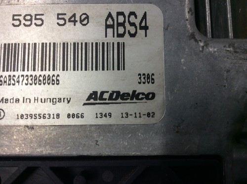 2015 VAUXHALL INSIGNIA 2.0 CDTI ENGINE ECU 55595540 / 55579447 AC DELCO - Picture 5 of 10