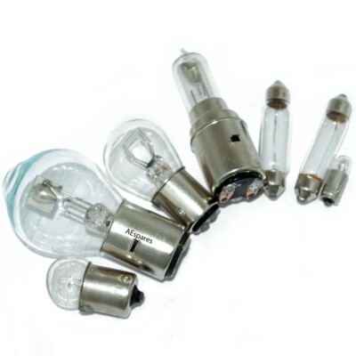 7x Lambretta Vespa 12v Bulb Kit Headlight Halogen Rear Light Speedo Festoon Cdn Ebay