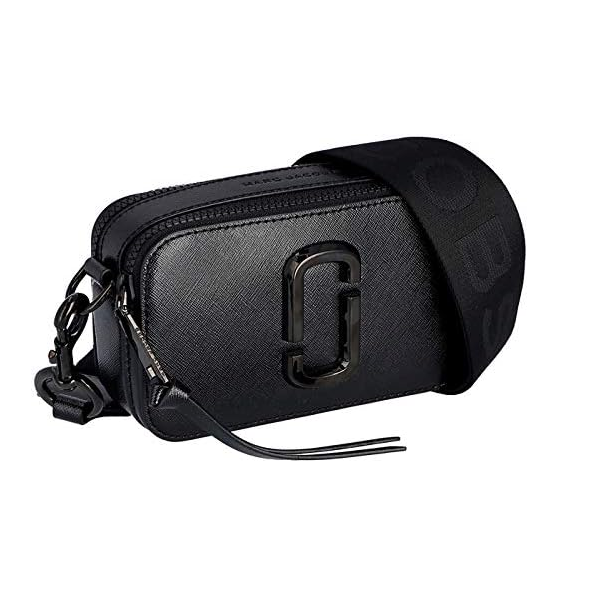 MARC JACOBS SNAPSHOT clutch bag shoulder bag black M0014867 001 H 11 cmX W 18 cm
