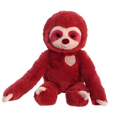 Aurora - Valentine - 12" Sweety Sloth Heartwarming Stuffed Animal