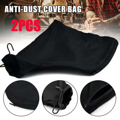 2Pcs Anti-Dust Cover Bag Durable For 255-Miter Saw Belt-Sander Replacements USA