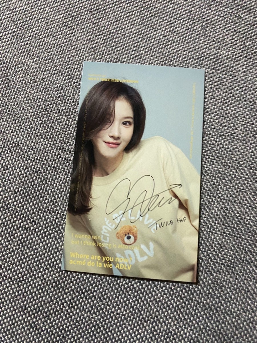 twice 트와이스 x ADLV Snap Card Photocard photo card v2 ver 2