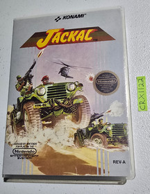 Jackal (Nintendo NES, 1987) w/ Manual + UGC Authentic Tested