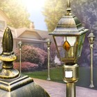 Lampadaire Lampe d'extérieur Borne d'éclairage Détecteur Lampe de jardin 163478