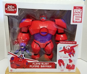 big hero 6 flameblast flying baymax