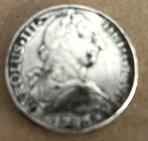 1783 Mexico 8 Reales NGC AU EL CAZADOR Shipwreck Silver Treasure Coin 