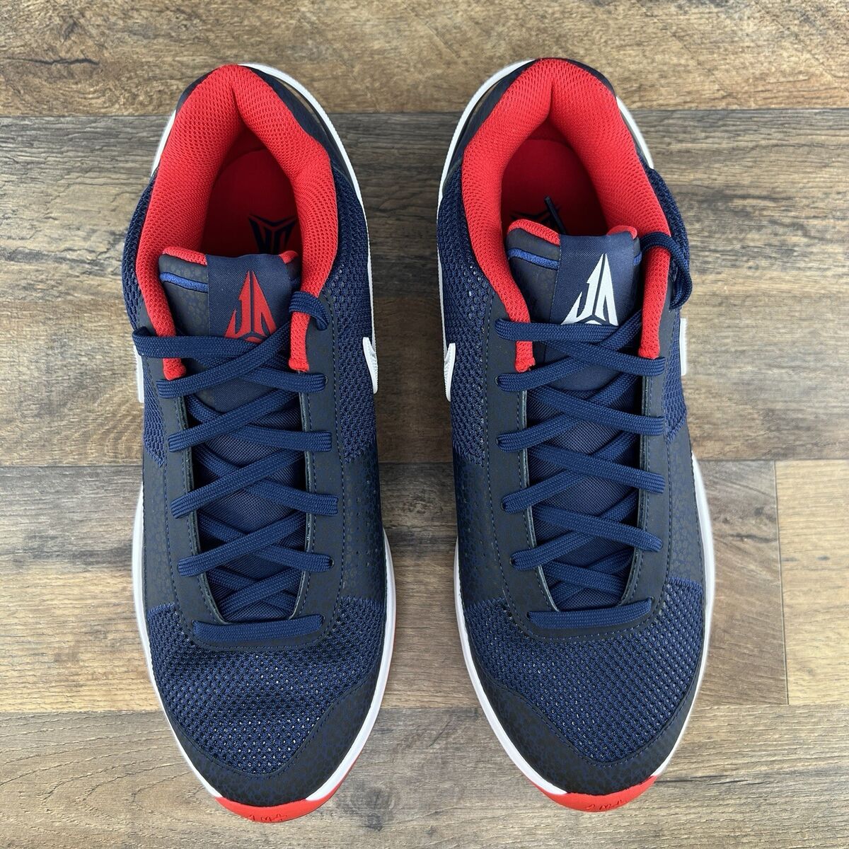Nike Ja 1 USA Size 12 Mens Midnight Navy Blue White
