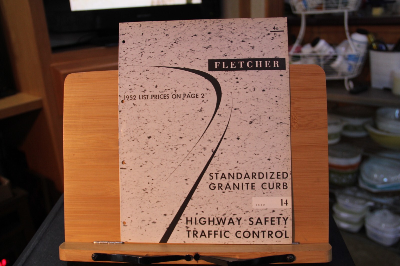 Fletcher H E GRANITE Highway Curb Traffic Control West Chelmsford MA