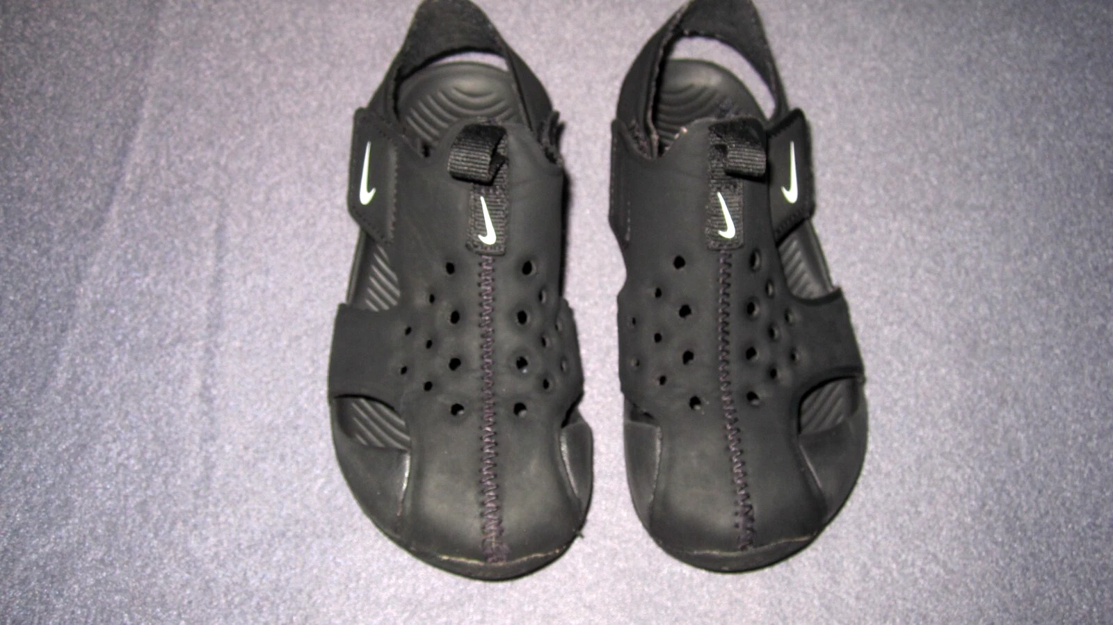 Sandali Nike bambino 10 Sunray Protect 2 nero gancio n anello slingback 943827 001