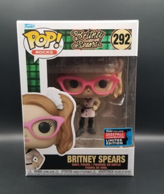 Funko POP! Rocks Britney Spears as Waitress (You Drive Me Crazy) #292 NYCC LE