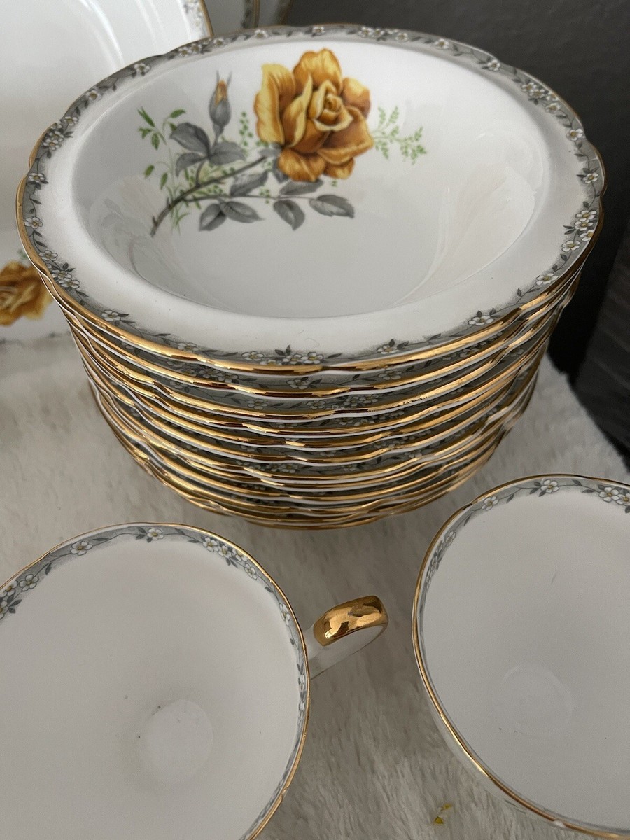 Staffordshire チャイニーズローズプレート 25cm2枚セット Staffordshire チャイニーズローズプレート 25cm2枚セット