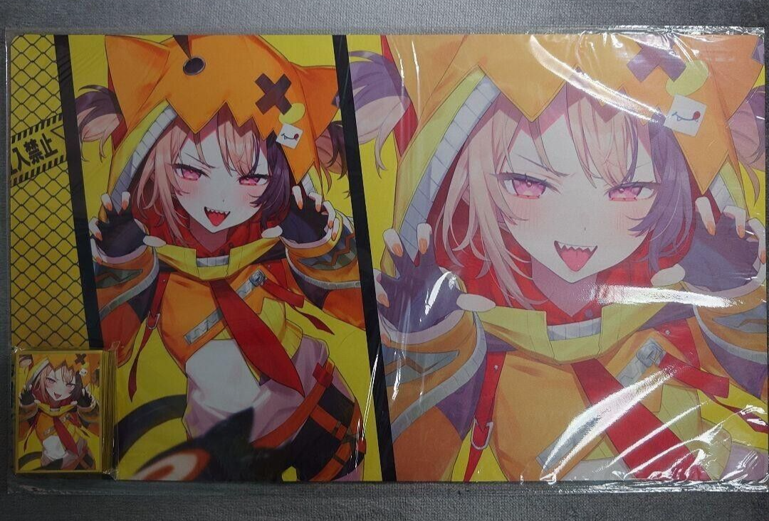 ◎プレイマット+スリーブ ホロライブ ジジ・ムリン ∫001 ◎プレイマット+スリーブ ホロライブ ジジ・ムリン ∫001 - メルカリ
