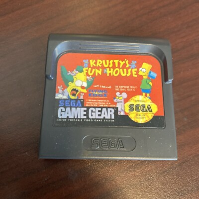 Jeux Vidéo Krusty's Fun House Game Gear d'occasion