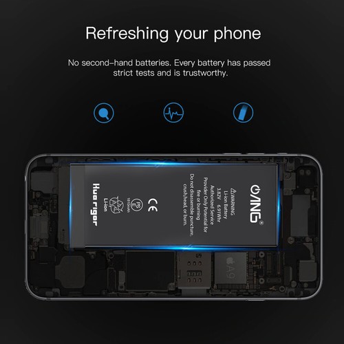 Replacement Battery For iPhone SE 5 5s 6 6s 7 8 X XS XR SE2 11 PRO MAX PLUS - Picture 5 of 28