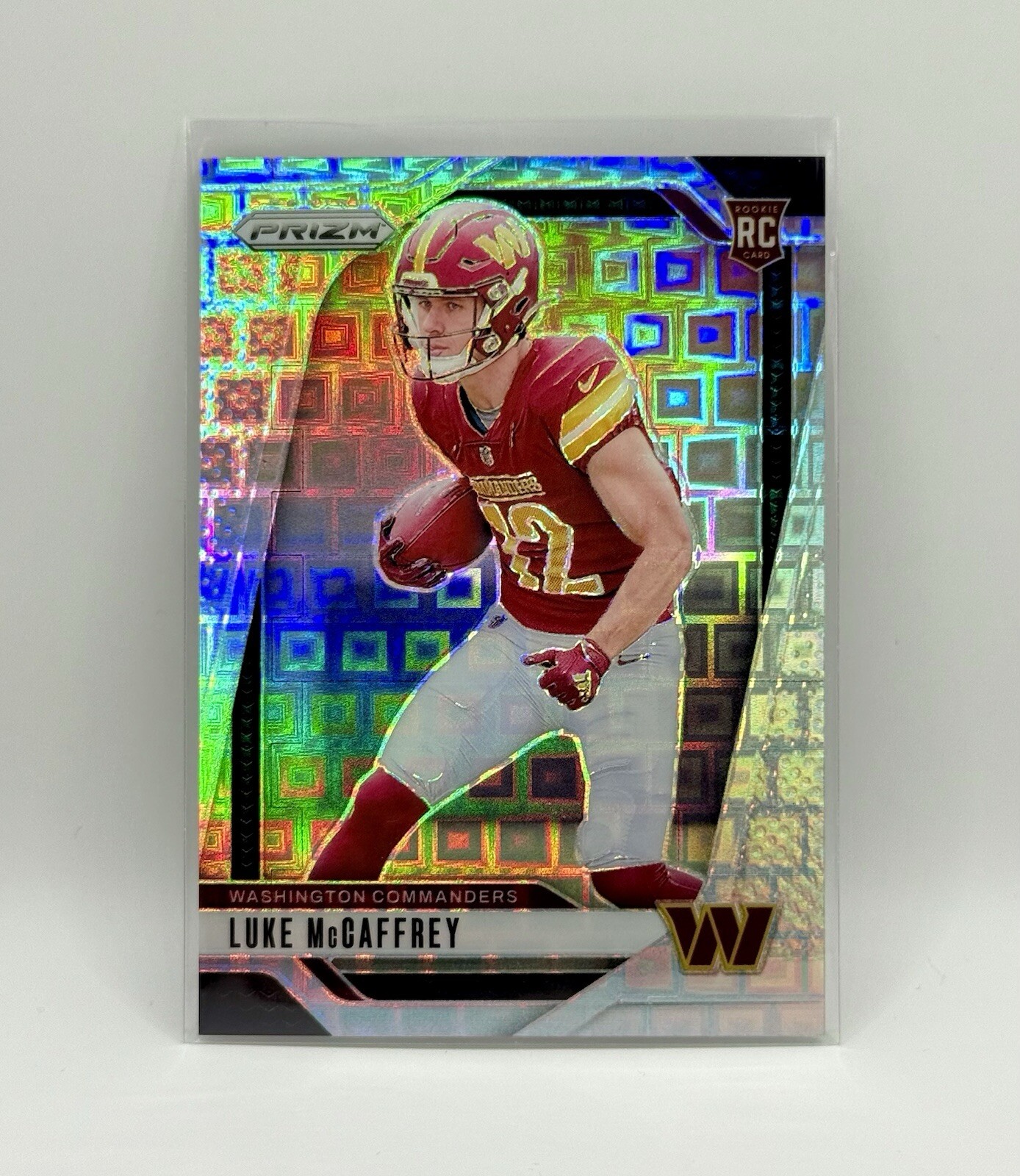 2024 Panini Prizm - Rookies Pandora Prizm #367 Luke McCaffrey /400 (RC)