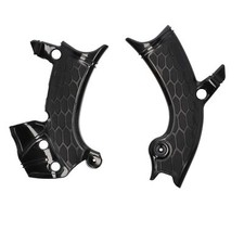 Acerbis X-Grip Frame Protector Guards Black For Yamaha YZ 250 F 2024-2025