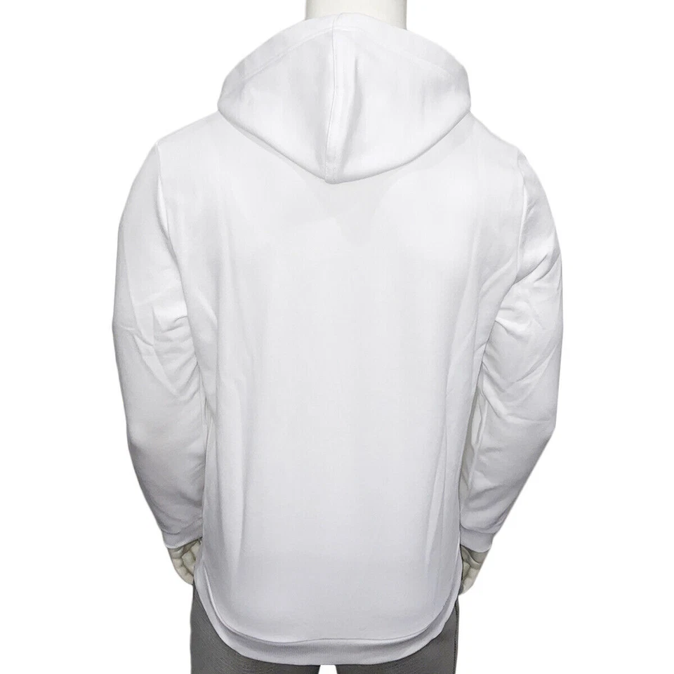 MSRP $111.99 NWT CALVIN KLEIN MENS WHITE LONG SLEEVE HOODIE SWEATSHIRT SIZE M XL - Image 4 of 4