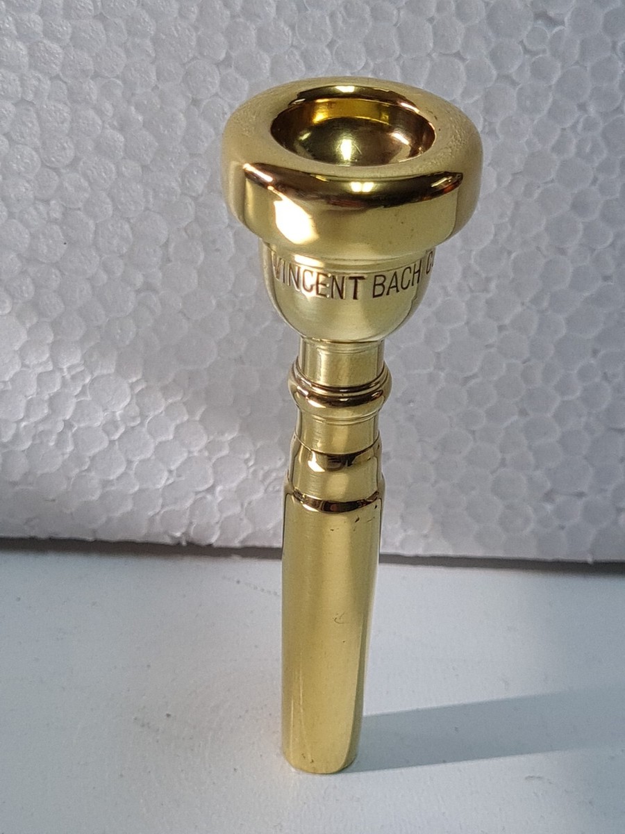 VINCENT BACH CORP. NEW YORK 10-1/2D TRUMPET MOUTHPIECE VINCENT BACH CORP. NEW YORK 10-1/2D TRUMPET MOUTHPIECE