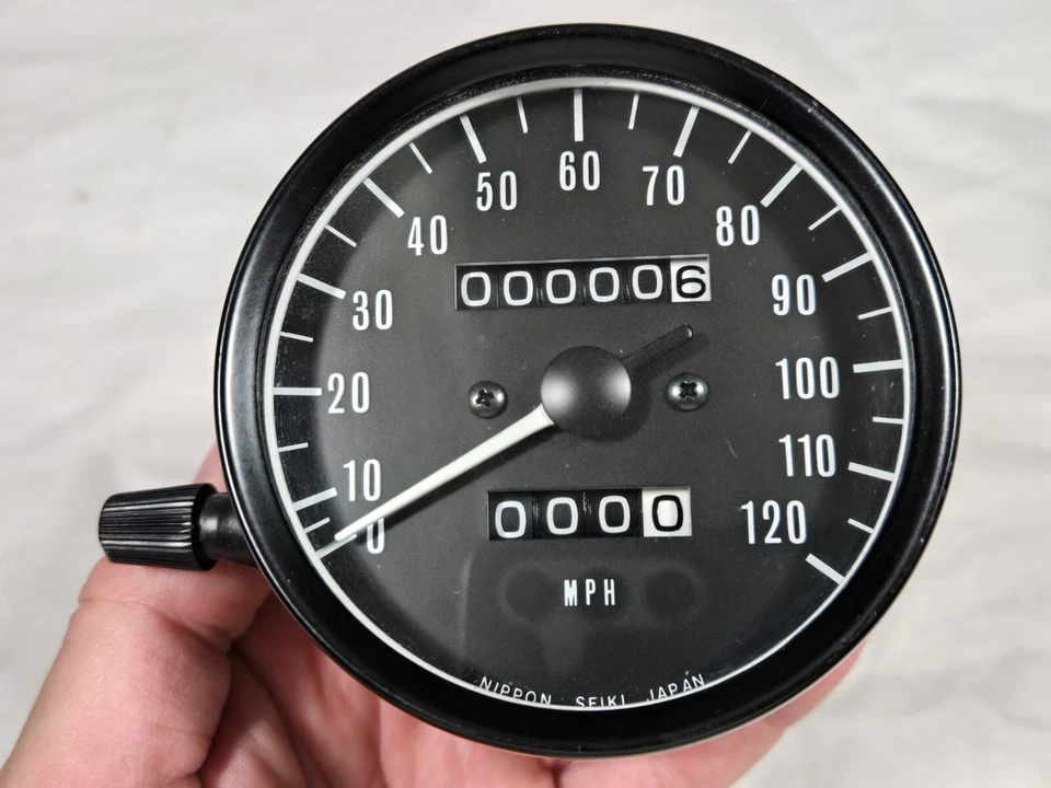 Nuevo de Lote Antiguo Kawasaki KZ400 1974-1978 Velocímetro Calibre, KZ 400 Speedo Foto 3 de 4