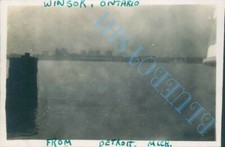  Winsor Ontario from Detroit Michigan  in 1945 Original 3.25 x 2.25 inches 
