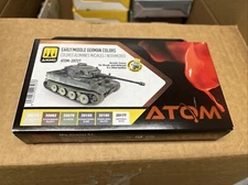 Mig Ammo #20727 ATOM Paint Set - Early/Mid German AFV - (6)