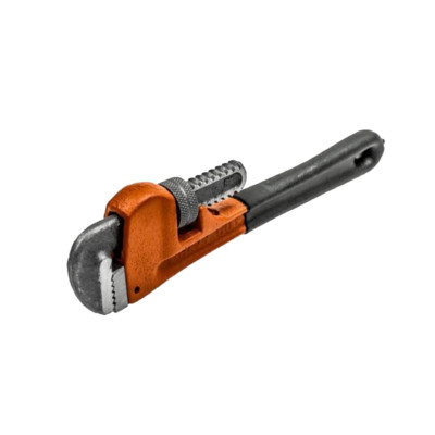 EGA Einhand-Rohrzange Größe 10 STILLSON, aus Werkzeugstahl, ergonomischer Griff