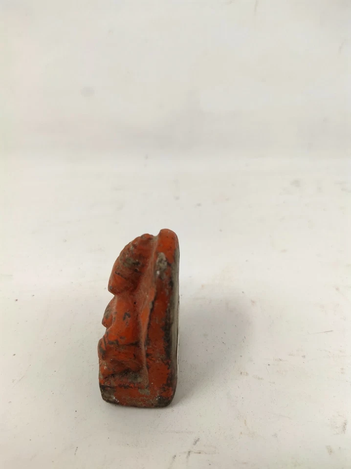 Antigua piedra tallada a mano hindú Señor Ganesha figura miniatura estatua  Foto 3 de 4